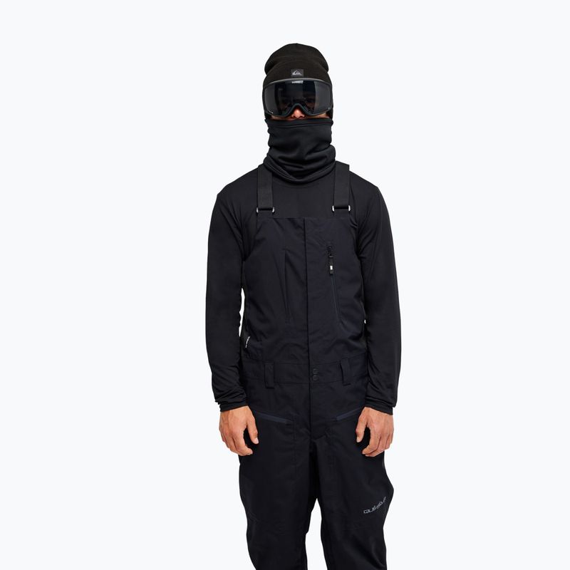 Herren Snowboardhose Quiksilver Paramo Stretch 20K Bib black 4