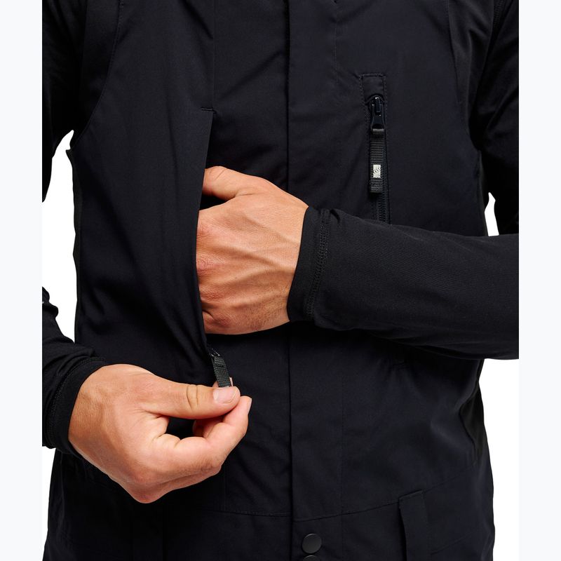 Herren Snowboardhose Quiksilver Paramo Stretch 20K Bib black 5