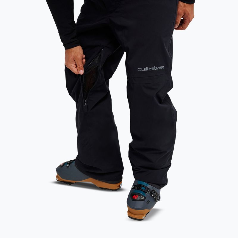 Herren Snowboardhose Quiksilver Paramo Stretch 20K Bib black 10