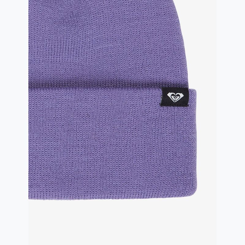 Kinder-Wintermütze ROXY Tropical Snow Beanie twilight purple 3