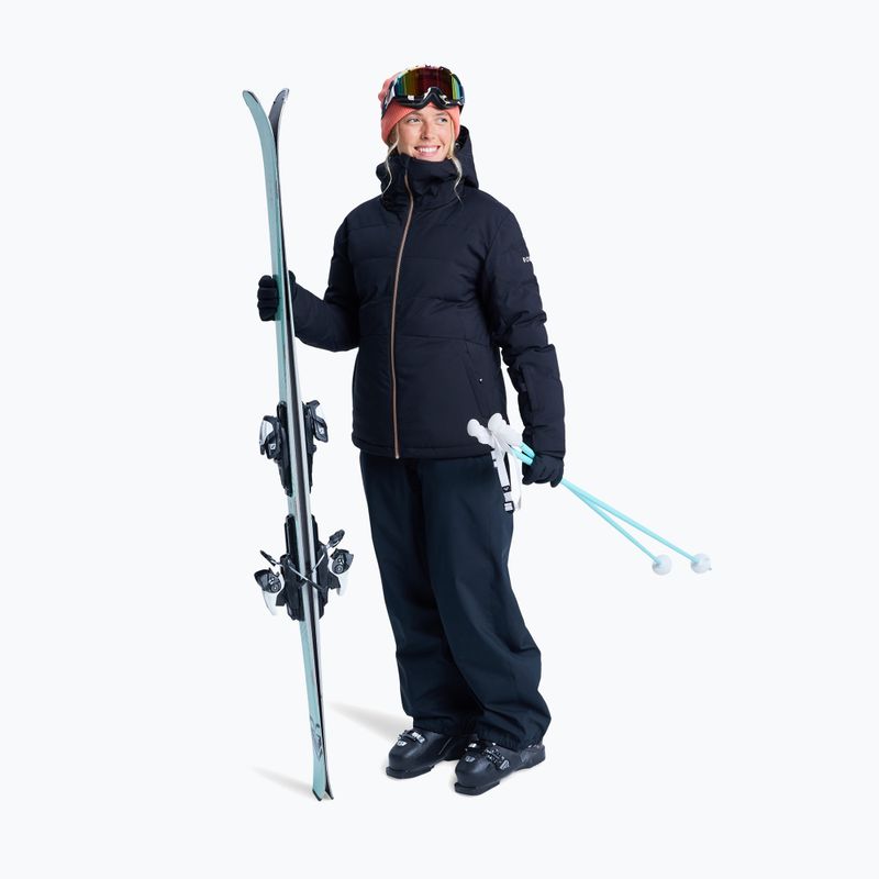 Damen Snowboardjacke ROXY Snowyhill Puffy true black 2