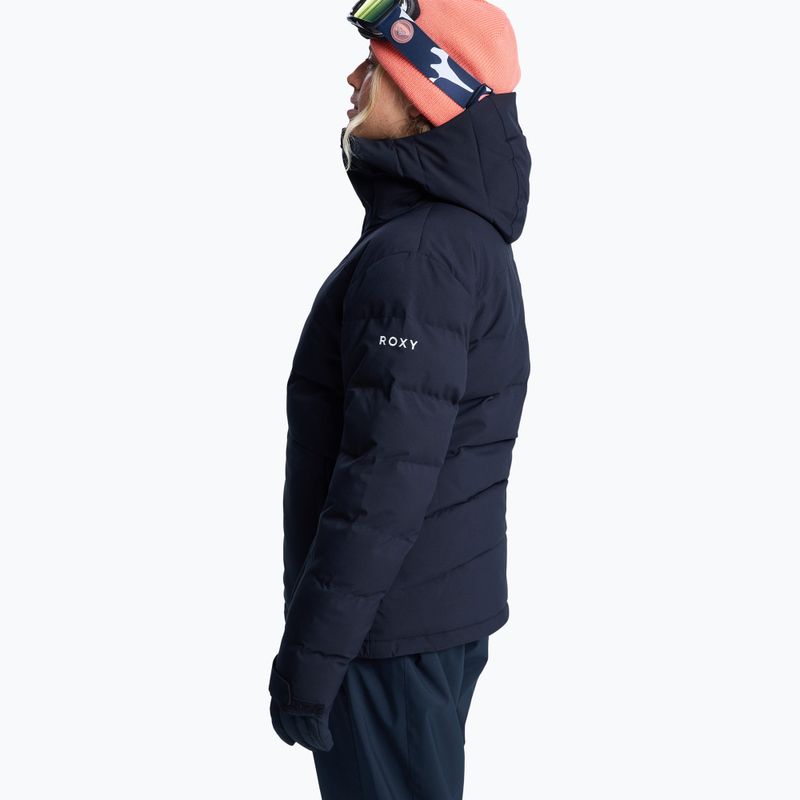 Damen Snowboardjacke ROXY Snowyhill Puffy true black 4