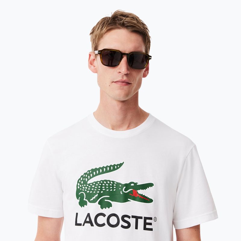 Shirt Herren Lacoste TH1285 white 3
