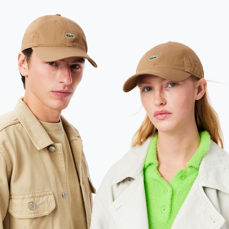 Lacoste Baseballkappe RK0491 Keks 5