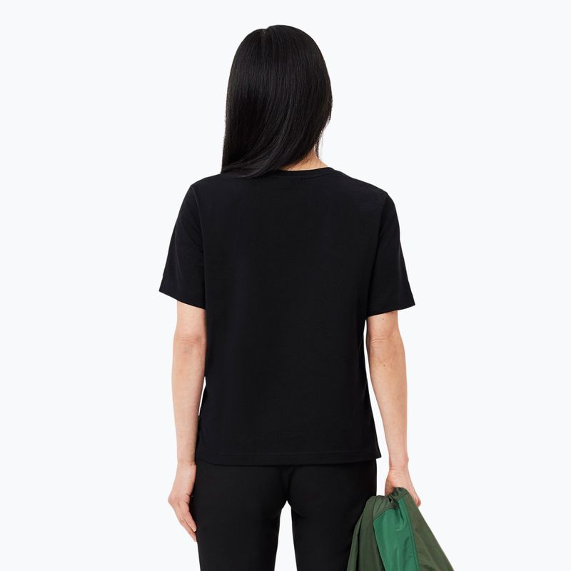 Shirt Damen Lacoste TF7300 black 2