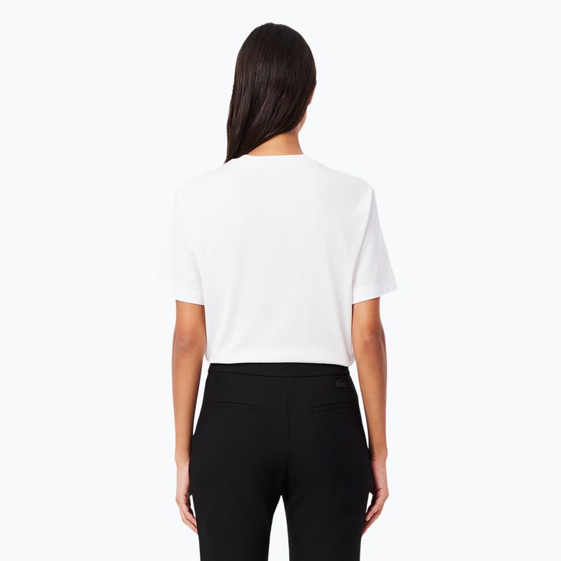Shirt Damen Lacoste TF7215 white 2