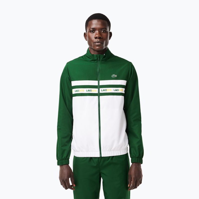 Tennis Jogginghose Herren Lacoste WH7567 green/white 3