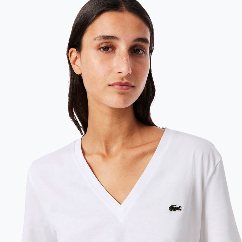 Shirt Damen Lacoste TF7300 white 3