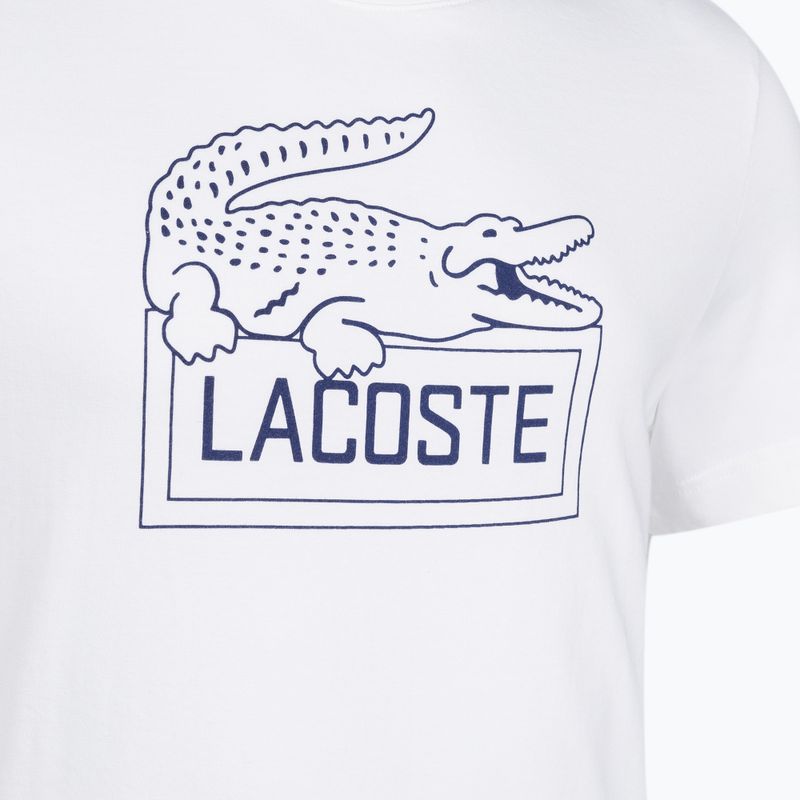 Lacoste Herren-T-Shirt TH9068 weiß 3