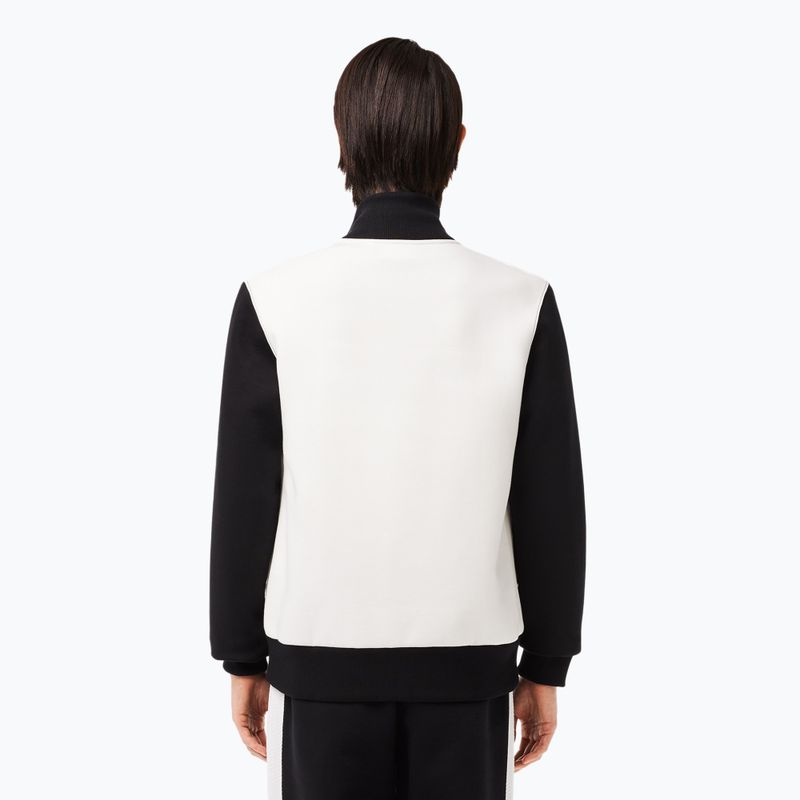 Herren Hoodie Sweatshirt Lacoste SH7490 flour/black 2