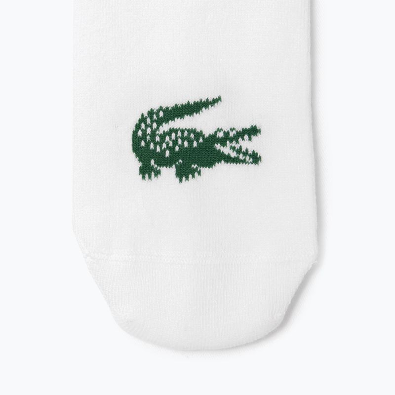 Lacoste Socken RA7872 3 Paar weiß 2