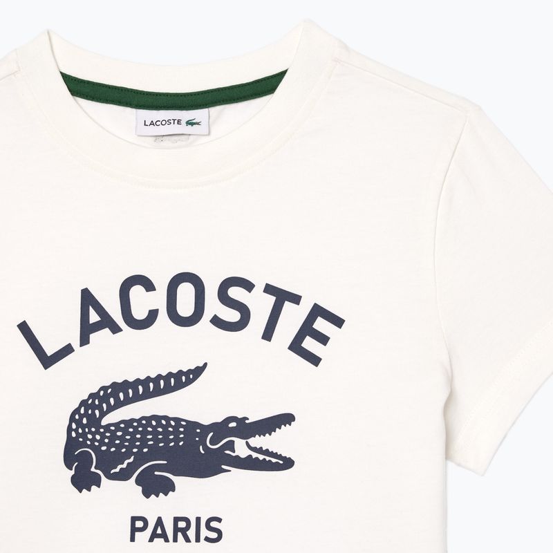 Lacoste Kinder-T-Shirt TJ3003 Mehl