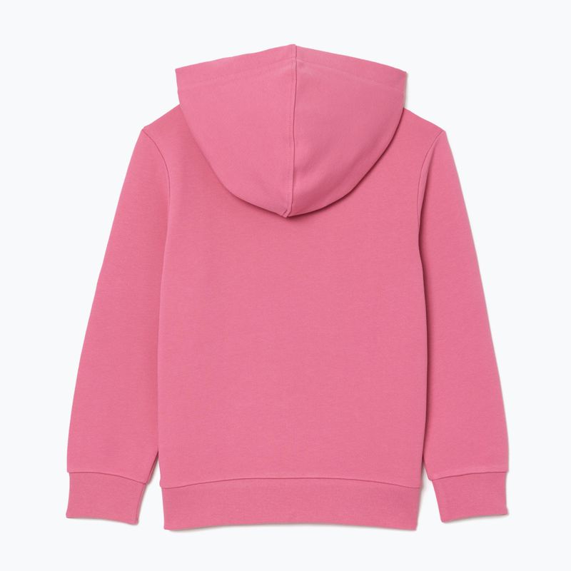 Lacoste Kinder Sweatshirt SJ3004 reseda rosa 2