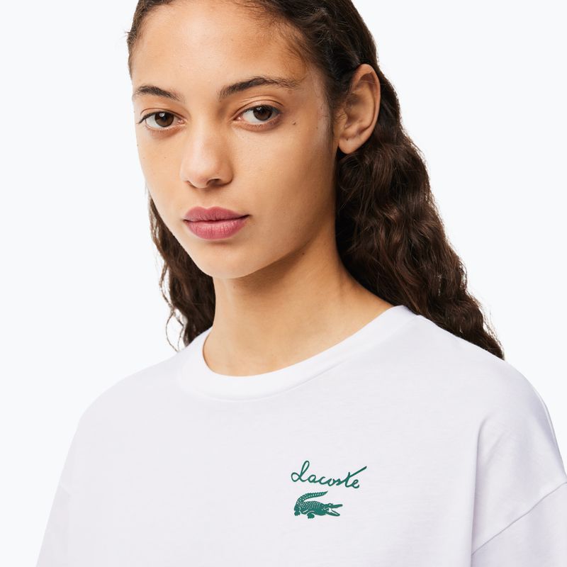 Lacoste Damen T-shirt TF2523 Mehl
