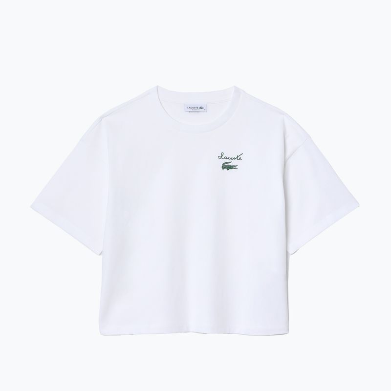 Lacoste Damen T-shirt TF2523 Mehl