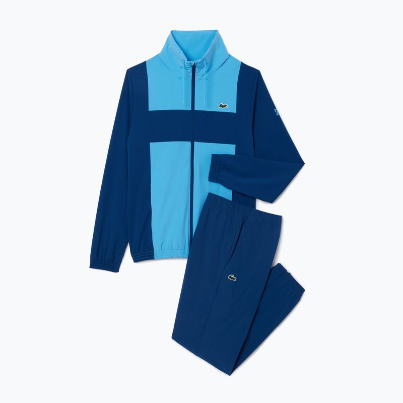 Jogginghose Herren Lacoste WH2522 globe / argentine blue 5