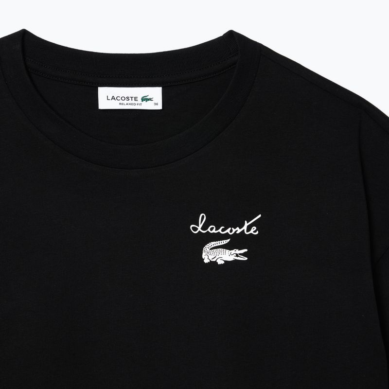 Lacoste Damen T-shirt TF2523 schwarz