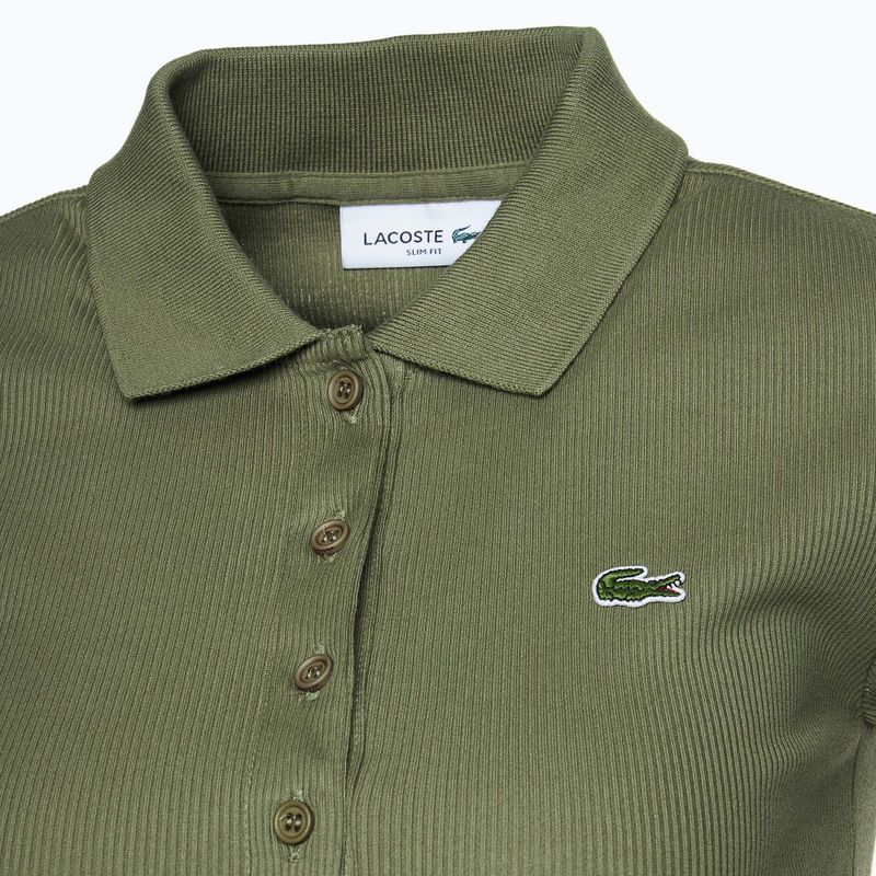 Lacoste Damen Poloshirt DF5377 khaki 3