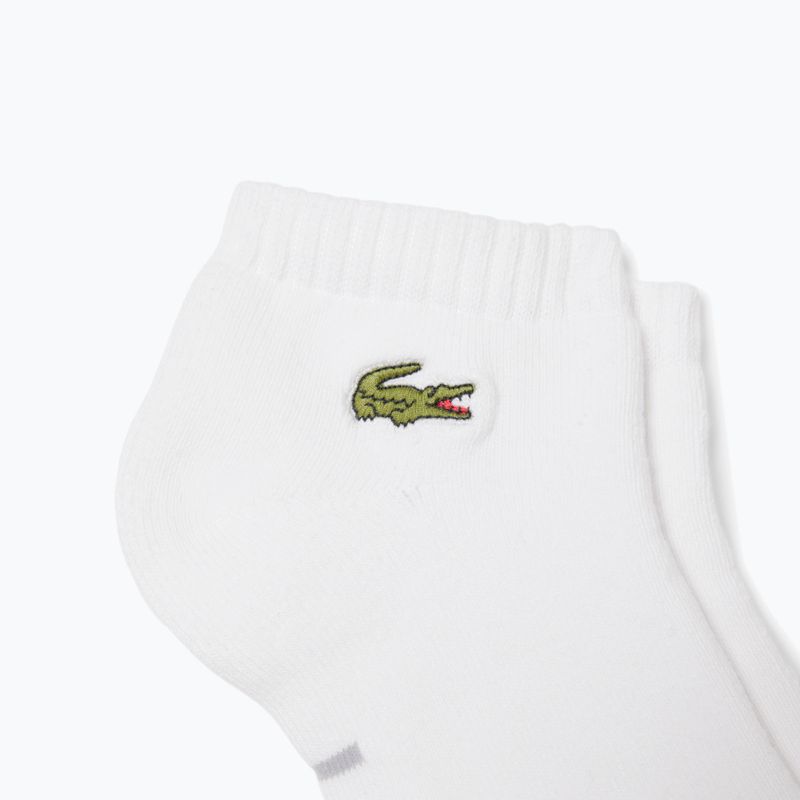 Lacoste Herren Socken RA2653 2 Paar weiß/weiß 2