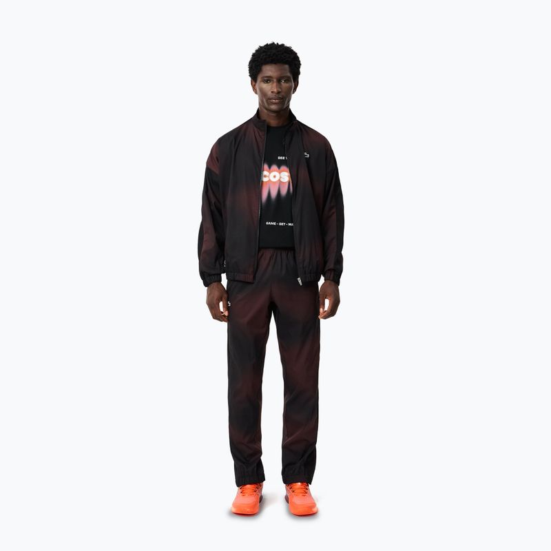 Jogginghose Herren Lacoste WH2609 black / expresso