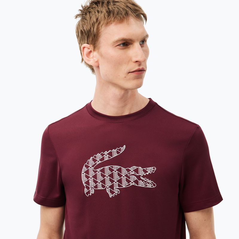 Lacoste Herren-T-Shirt TH2623 expresso 4