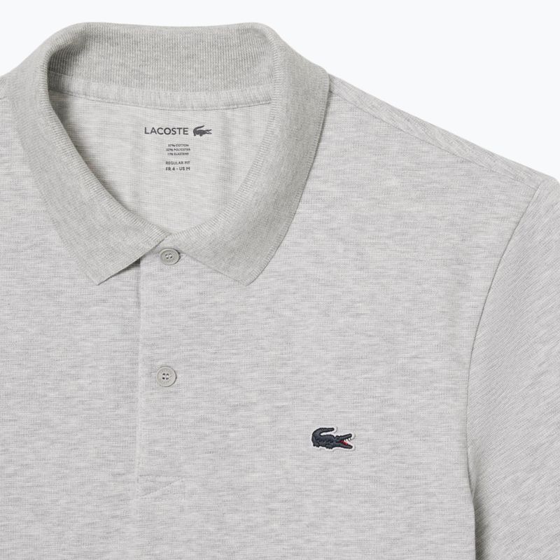 Herren-Poloshirt Lacoste Polo DH5522 silver chine 6