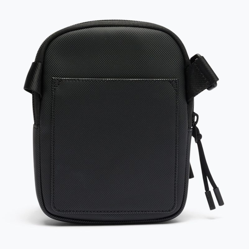 Bauchtasche Herren Lacoste NH4679TX jacquard webbing noir 2