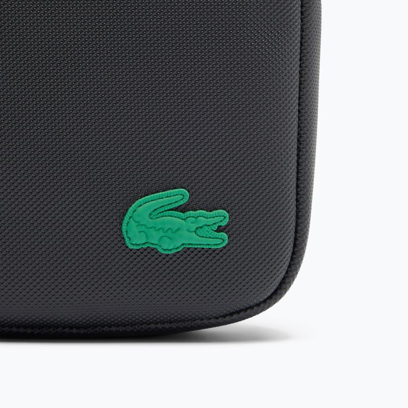Bauchtasche Herren Lacoste NH4679TX jacquard webbing noir 4