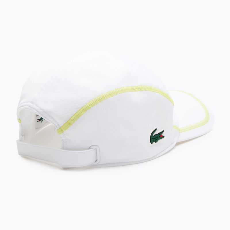 Mütze Basecap Herren Lacoste RK7574 white/white 3