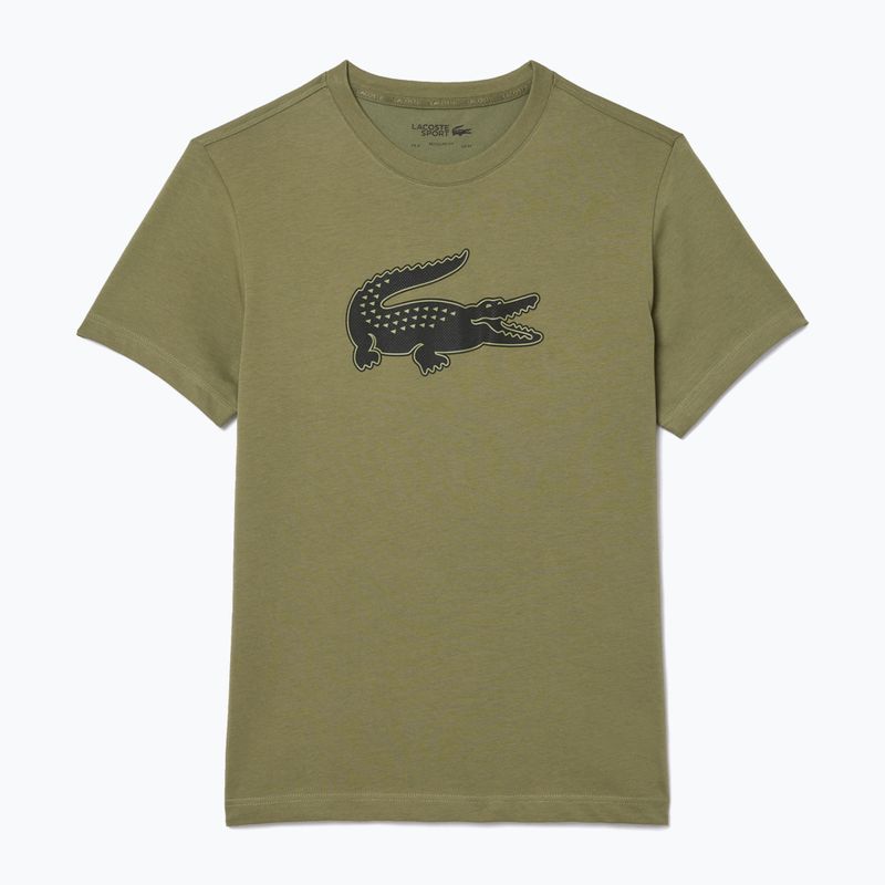 Lacoste Herren-T-Shirt TH2042 khaki/schwarz 4