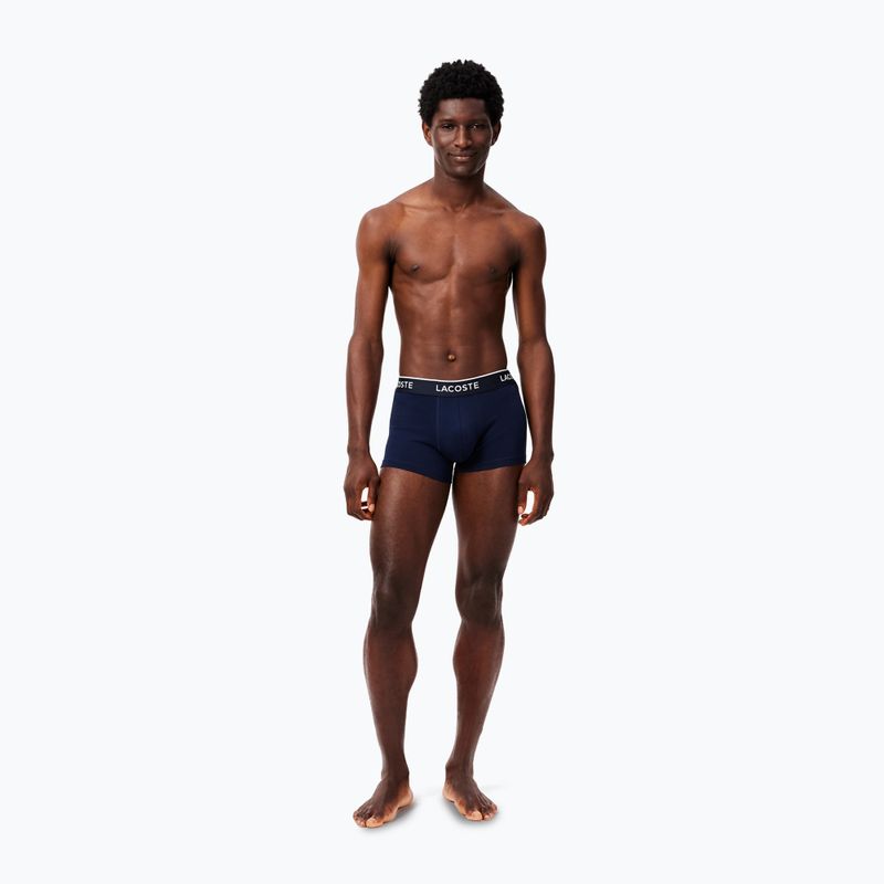 Boxershorts Lacoste 5H3401 3 Paar navy blue/fluorine green 5