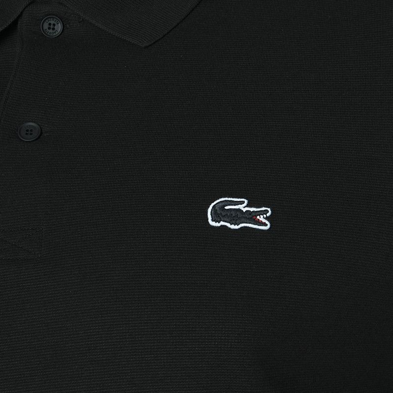 Lacoste Herren Polo Longsleeve DH5523 schwarz 3