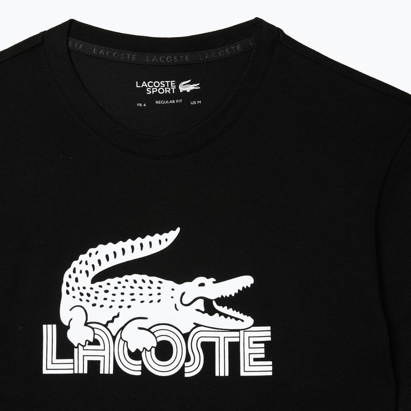 Lacoste Herren-T-Shirt TH2508 schwarz/weiß 6