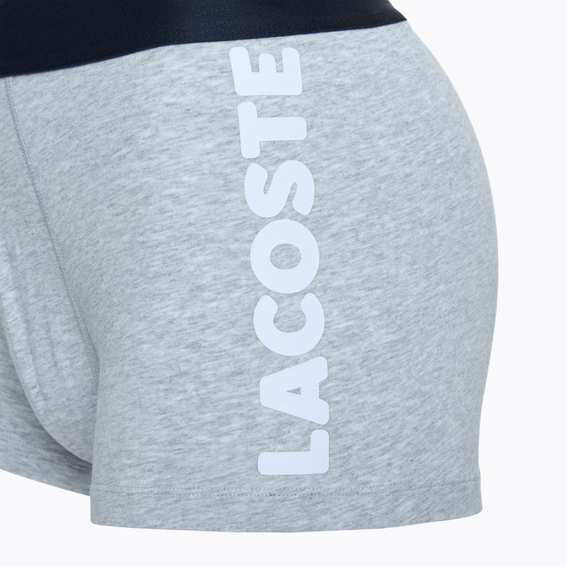 Lacoste Boxershorts 5H1803 BCK 3 Paar navy blau/silber china/rot 4