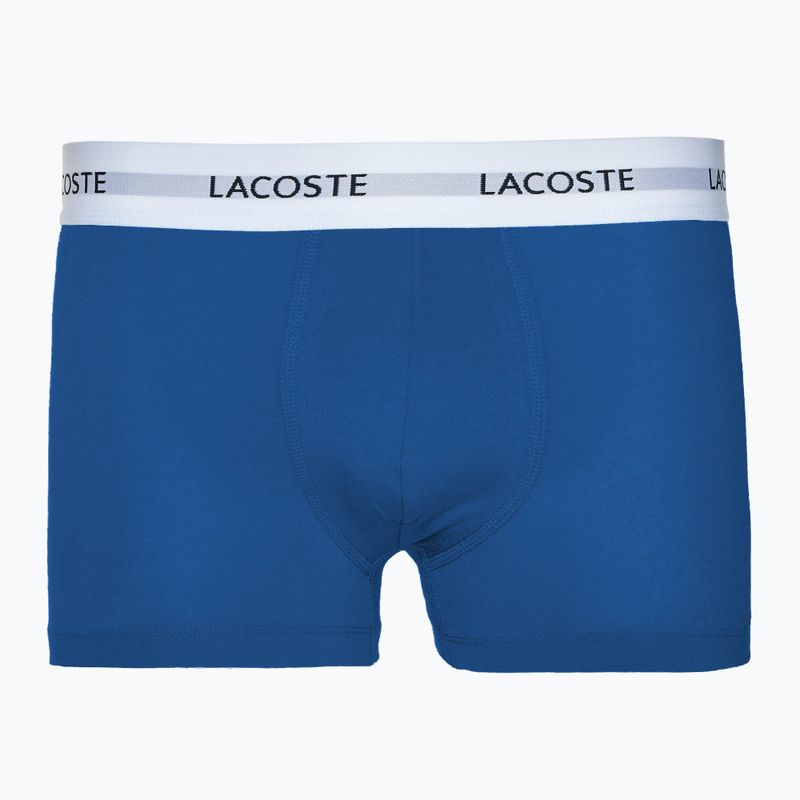 Lacoste Herren Boxershorts 5H5150 3 Paar Globus/Argentinien blau/navy 3