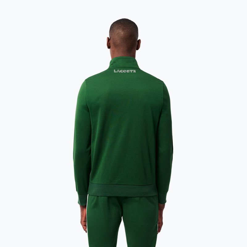 Sweatshirt Hoodie Herren Lacoste SH2646 green / white / navy blue 3