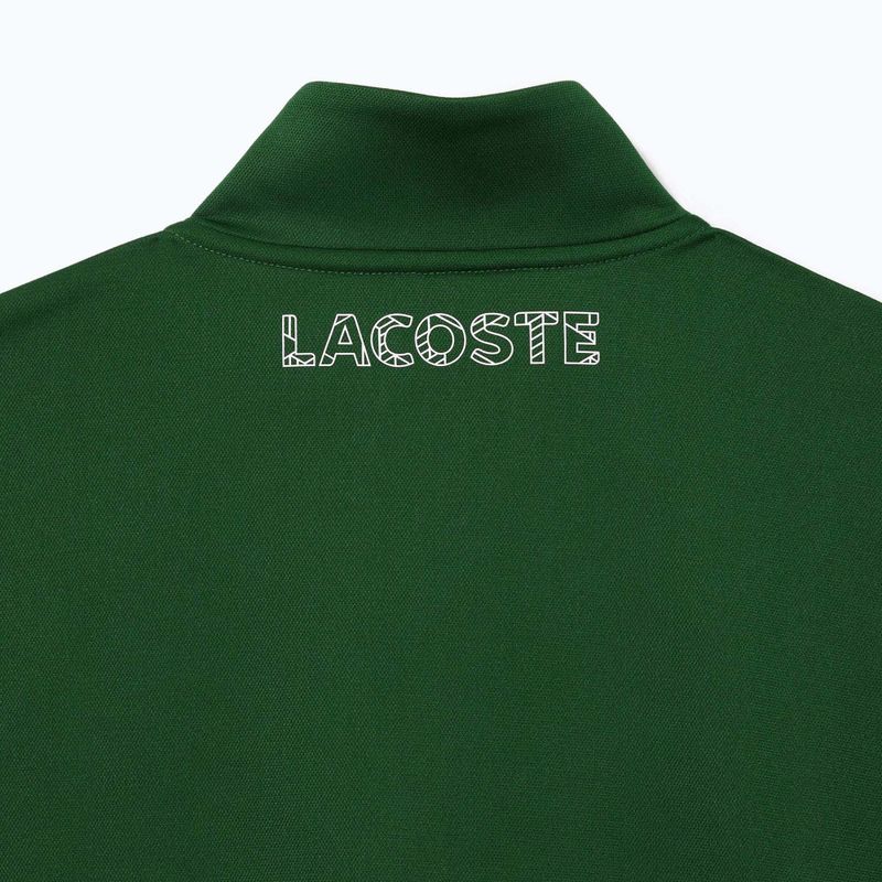 Sweatshirt Hoodie Herren Lacoste SH2646 green / white / navy blue 7