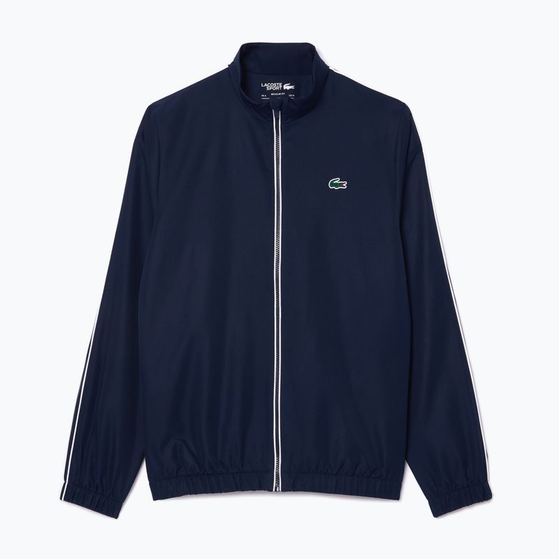 Lacoste Herren Trainingsanzug WH2574 marineblau / weiß 7