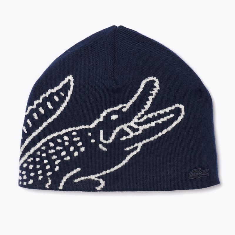 Lacoste Wintermütze RB3021 Marineblau/Mehl