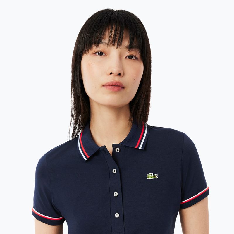Polohemd Damen Lacoste Polo DF9599 navy blue/rill/grenadine 3
