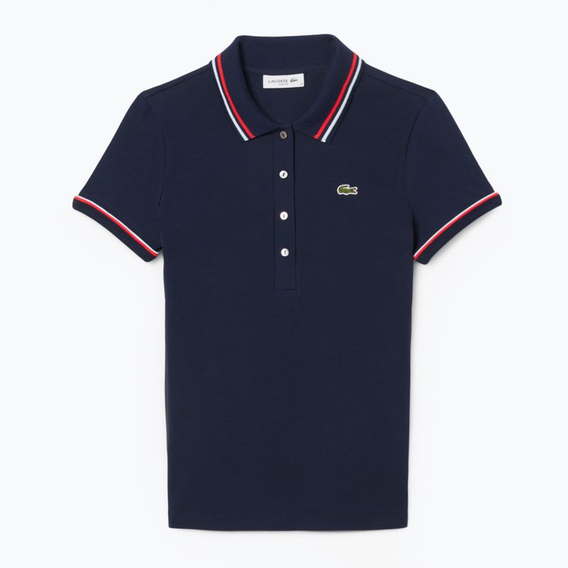 Polohemd Damen Lacoste Polo DF9599 navy blue/rill/grenadine 4
