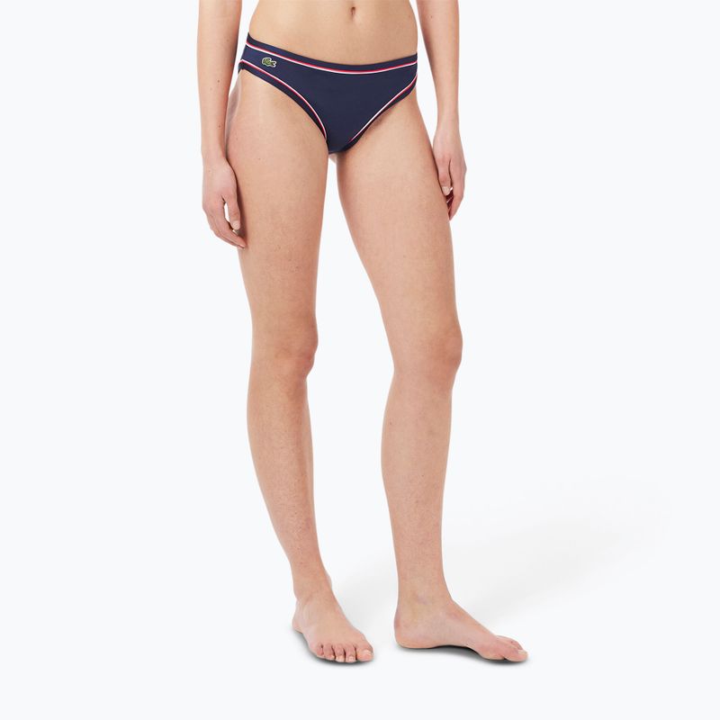 Lacoste Badeanzug unten MF9994 navy blau/rill grenadine 4