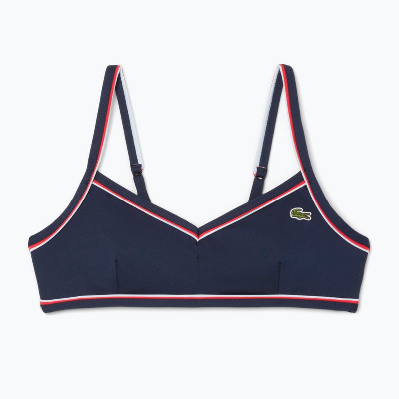 Lacoste Badeanzug Top MF9993 marineblau/rill grenadine