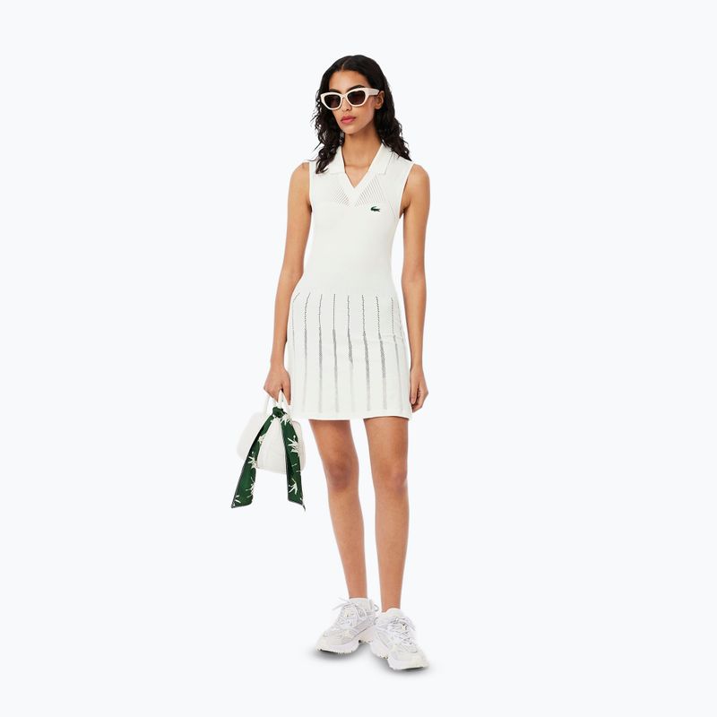 Tenniskleid Lacoste EF0615 white/green