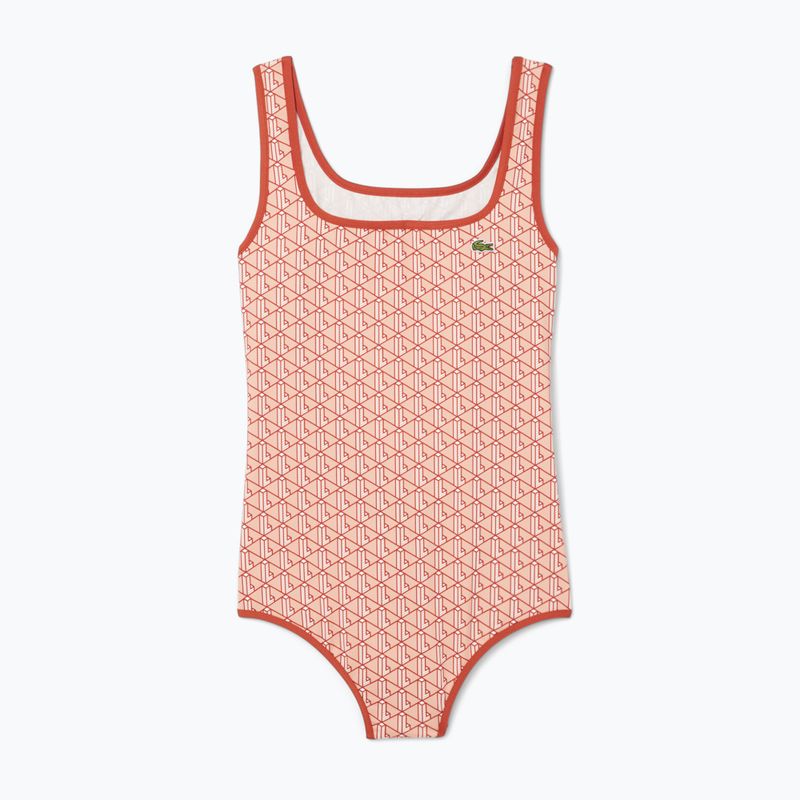 Lacoste Damen-Badeanzug MF9608 iberis/latte
