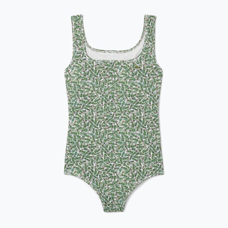 Lacoste Damen-Badeanzug MF9608 grün/mehl