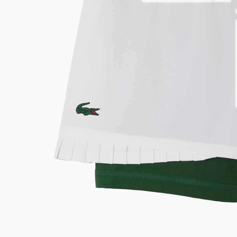 Tennis Shorts Damen Lacoste GF8598 white/green 2