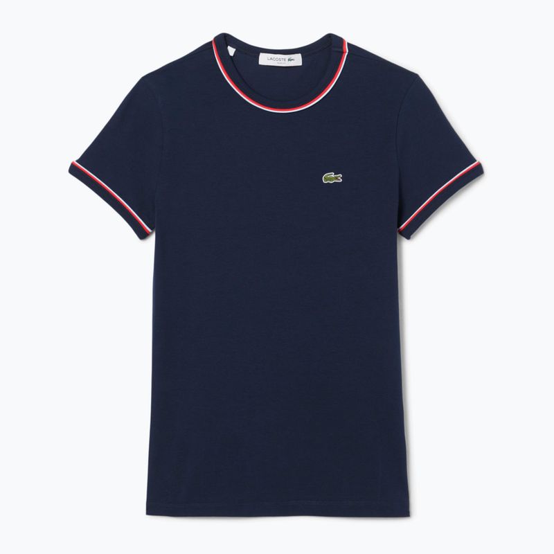 Shirt Damen Lacoste TF0347 navy blue/rill/grenadine 4