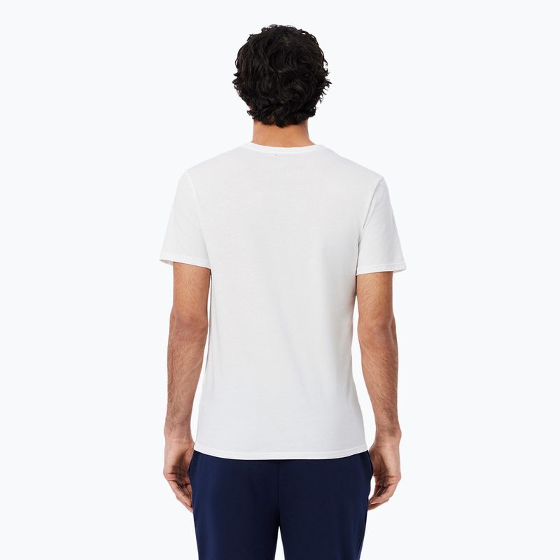 Shirt Herren Lacoste TH9007 3-pak white/silver chine/black 2