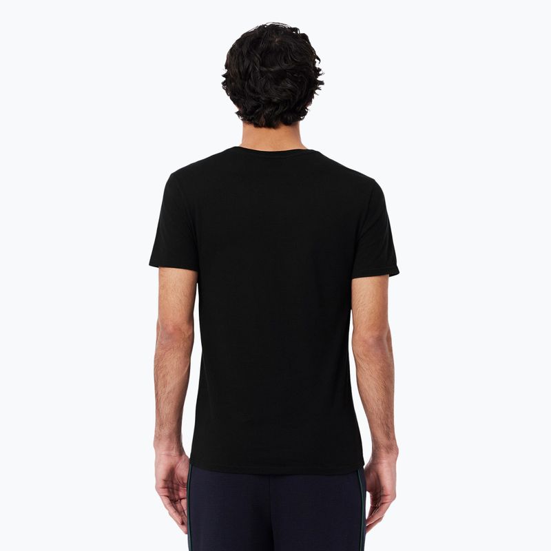 Shirt Herren Lacoste TH9007 3-pak white/silver chine/black 5